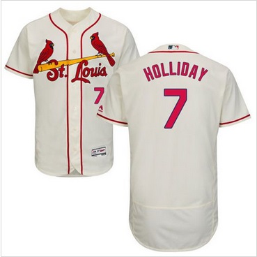 St.Louis Cardinals #7 Matt Holliday Cream 2016 Flexbase Collection Stitched Baseball Jersey DingZhi,We sell and wholesale St.Louis Cardinals #7 Matt Holliday Cream 2016 Flexbase Collection Stitched Baseball Jersey DingZhi on line form chian!